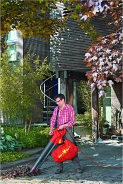 WOLF-Garten Elektrische Bladblazer LBV 2600 E - Motor 2600 Watt - Opvangzak 50 Liter - Reductie Ratio 10:1 -Tuingereedschap Winkel 802x1200