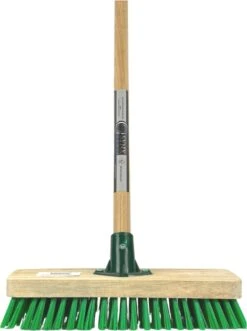 Synx Tools Tegelborstel 28cm - Mosbezem - Schrobbezem - Bezem - Mos - Onkruidborstel - Veger - Harde Borstel- Bezem Met Steel 120cm -Tuingereedschap Winkel 896x1200
