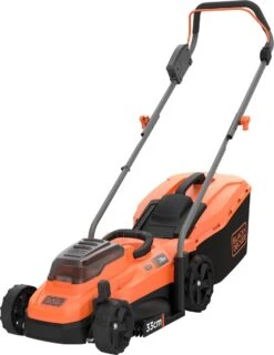 Black & Decker BLACK+DECKER BCMW3318L2-QW Grasmaaier - 18V - 33cm - Incl. 2 Accu's En Lader 20 Black & Decker BLACK+DECKER BCMW3318L2-QW Grasmaaier - 18V - 33cm - Incl. 2 Accu's En Lader -Tuingereedschap Winkel 927x1200