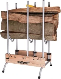 Wolfcraft - Professionele Zaagbok - Voor Kettingzaag - Hout - Opbouwbare, Stabiele Zaagbok Voor Brandhout - 5121000 - 10 JAAR GARANTIE -Tuingereedschap Winkel 933x1200 1