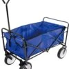 Benson Opvouwbare Bolderkar - 91x52x62 Cm - Max 100 Kg - Blauw -Tuingereedschap Winkel 982x1200
